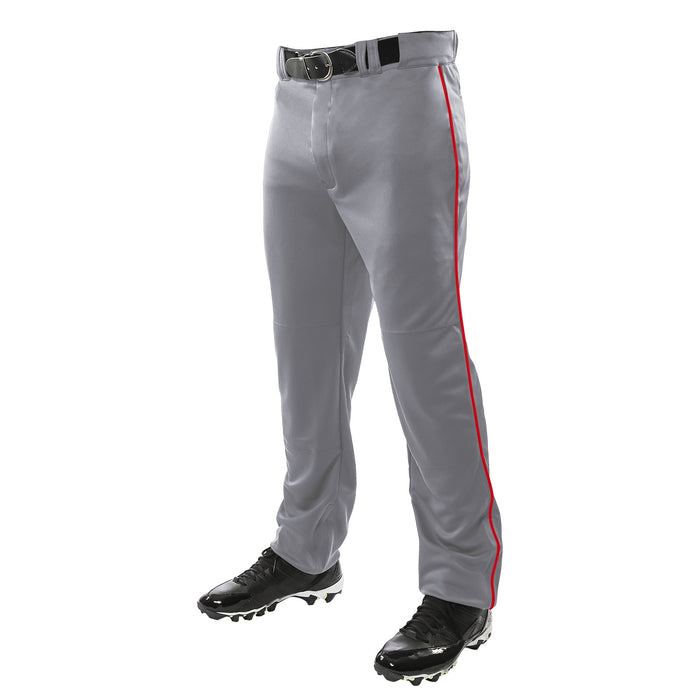 Small / Grey-Scarlet