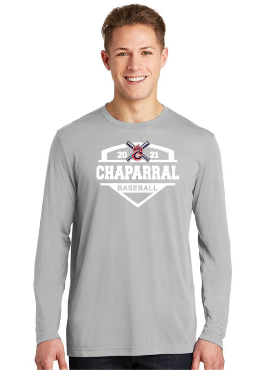 Chap Baseball 2021 Sport-Tek Long Sleeve Wicking Tee