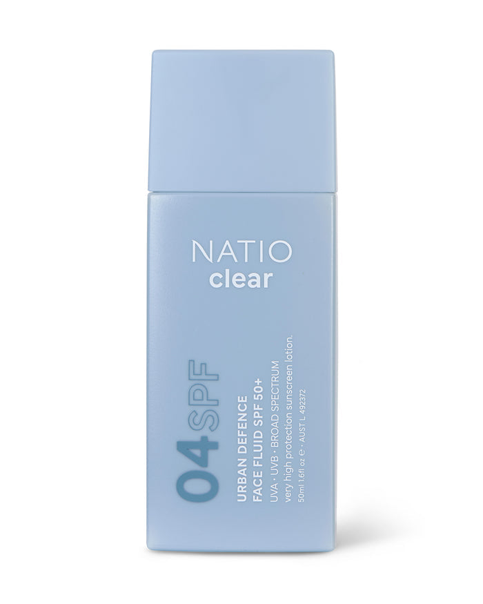 Clear Urban Defence Face Fluid SPF 50+