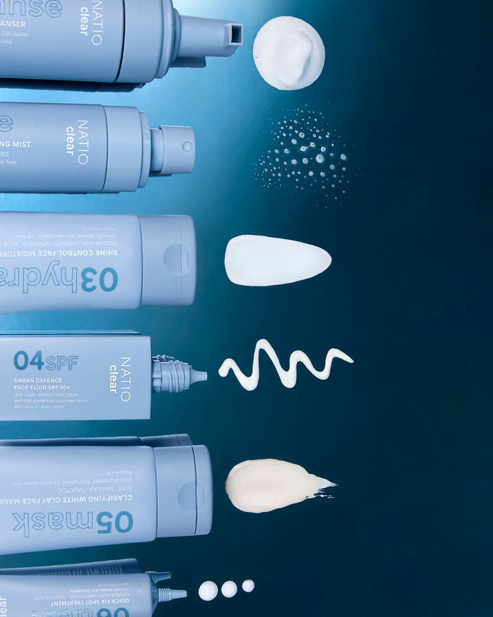 Clear Urban Defence Face Fluid SPF 50+