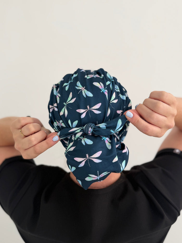 CloudCaps Scrub Cap | Dragonflies