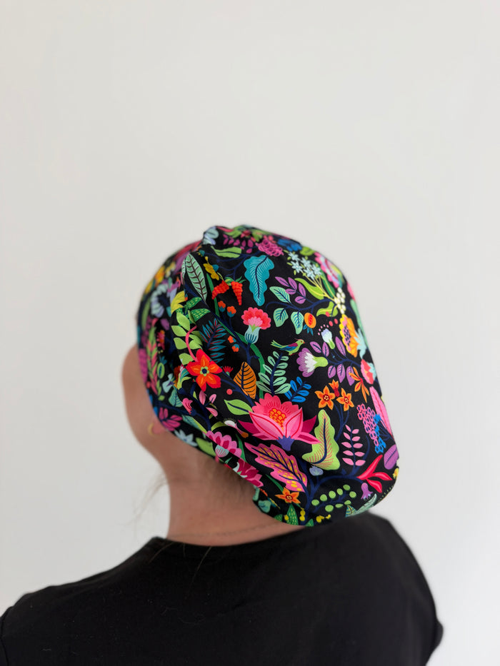 CloudCaps Scrub Cap | Exotic Flowers