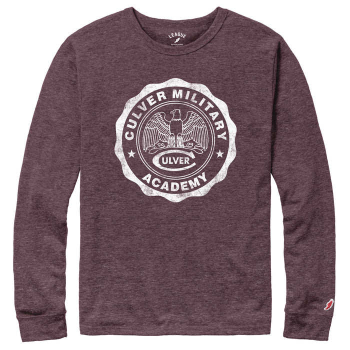 CMA Victory Falls Long Sleeve - Heather Varsity Maroon