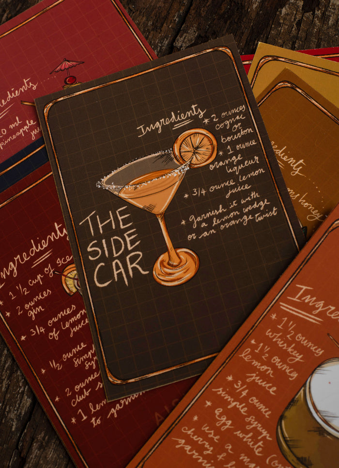 Cocktail Recipe Cards
