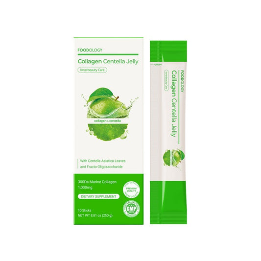 COLLAGEN CENTELLA JELLY - Supliment Alimentar Tip Jeleu  Cu Aroma de Mar Verde