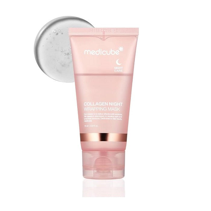 COLLAGEN NIGHT WRAPPING MASK - Masca De Noapte Cu Colagen Pentru Hidratare Si Fermitate - skinseen.ro