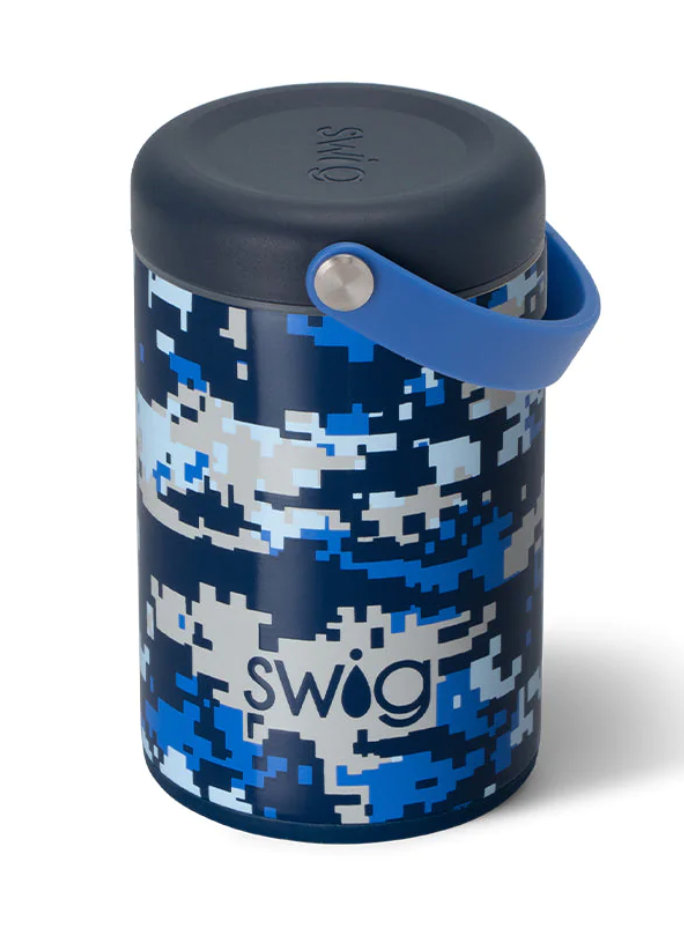 Cool Camo Insulated Food Jar (12oz)