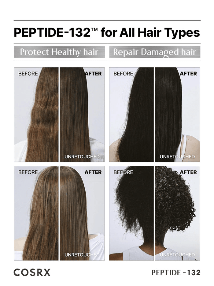 Cosrx Peptide - 132 Ultra Perfect Hair Bonding Oil Serum 28ml سيروم زيت ربط الشعر ببتيد - 132 ألترا بيرفكت من كوسركس - Princess Cosmetics Qatar