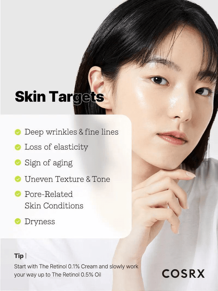 Cosrx The Retinol 0.3 Cream 20ml كريم الريتينول 0.3 من كوسركس - Princess Cosmetics Qatar