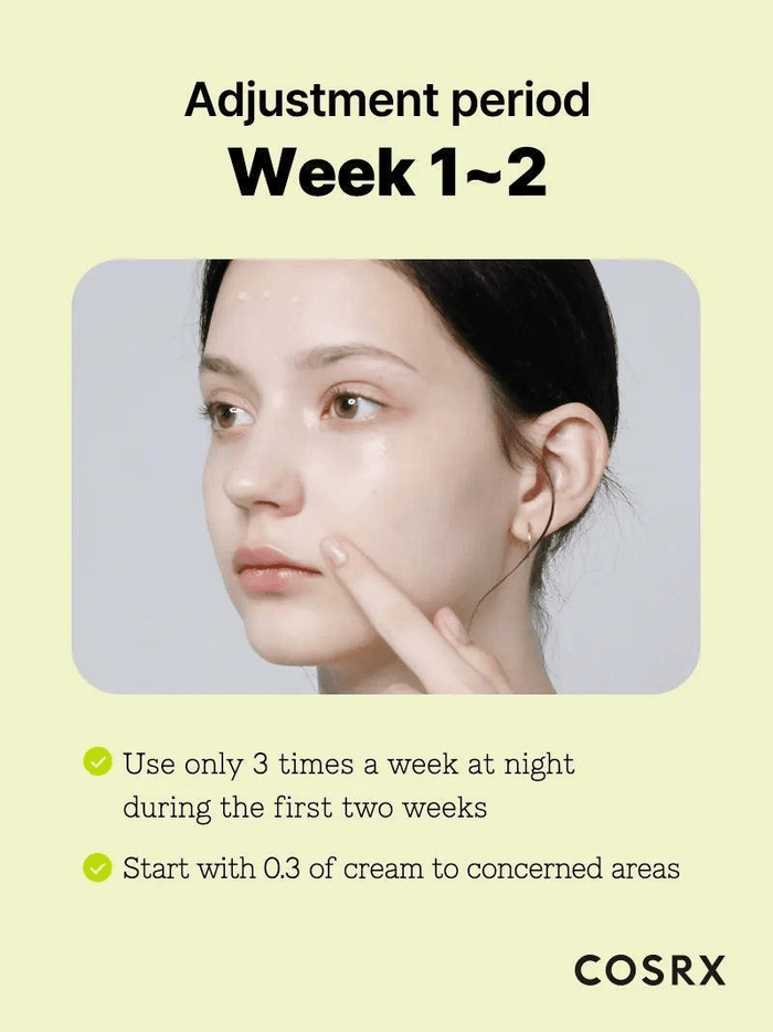 Cosrx The Retinol 0.3 Cream 20ml كريم الريتينول 0.3 من كوسركس - Princess Cosmetics Qatar