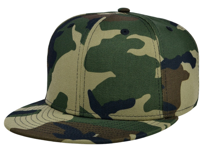 Crowns By Lids Dime Snapback Cap - Camo