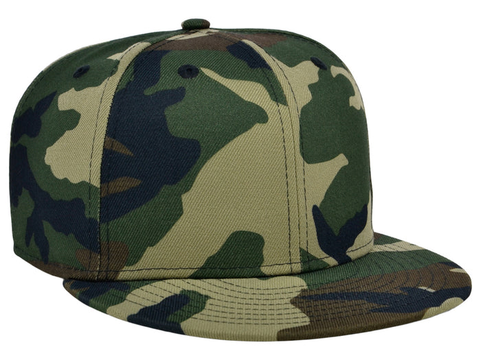 Crowns By Lids Dime Snapback Cap - Camo