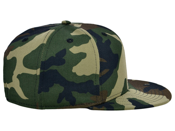 Crowns By Lids Dime Snapback Cap - Camo