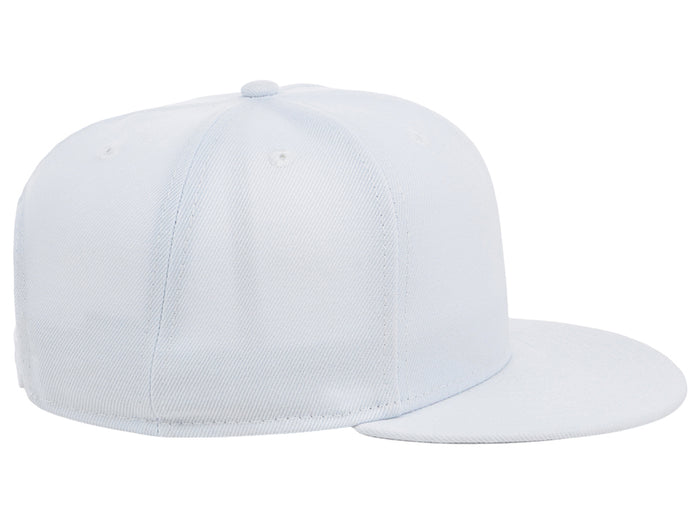 Crowns By Lids Dime Snapback Cap - White