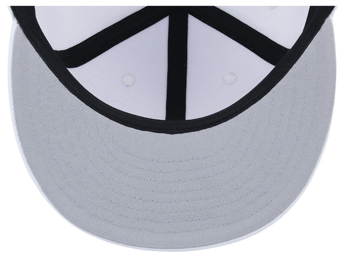 Crowns By Lids Dime Snapback Cap - White