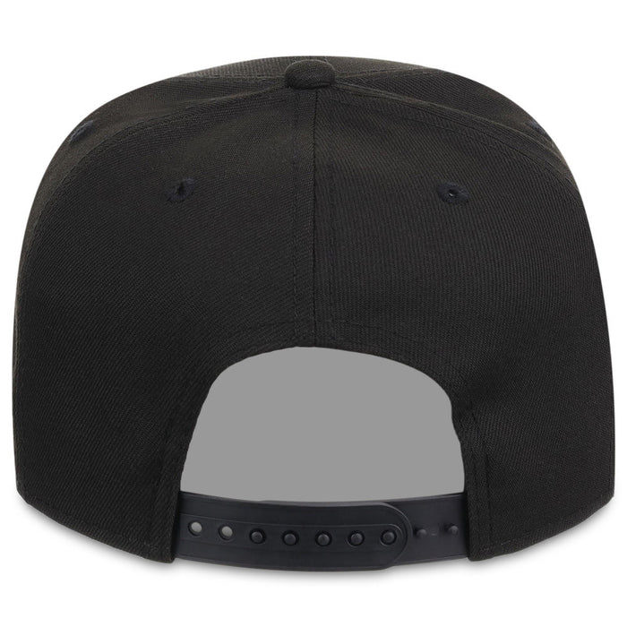 Crowns By Lids Dime Snapback  UV Cap - Black/Black