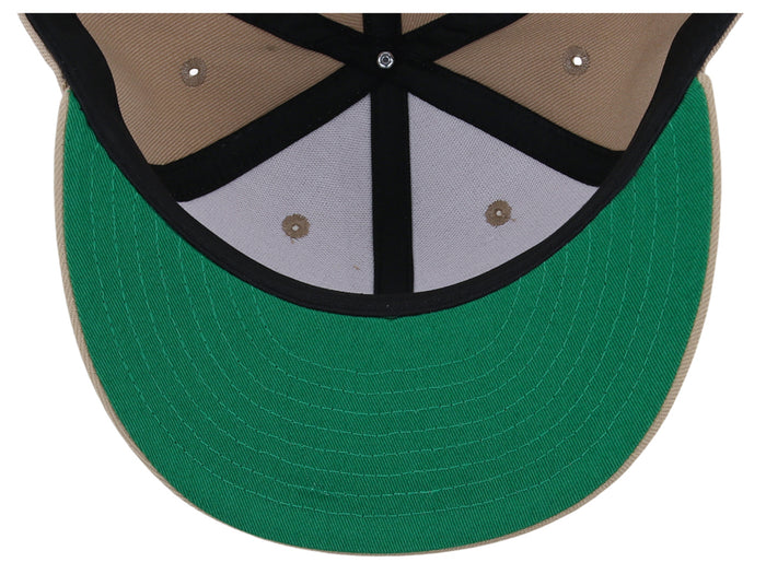 Crowns By Lids Dime Snapback UV Cap - Khaki/Green