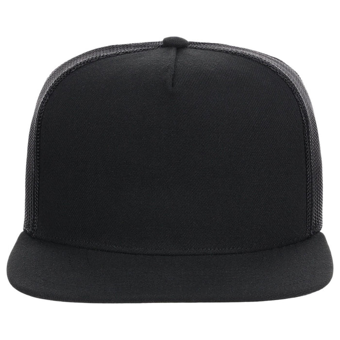 Crowns by Lids Essential 5-Panel Trucker - Black