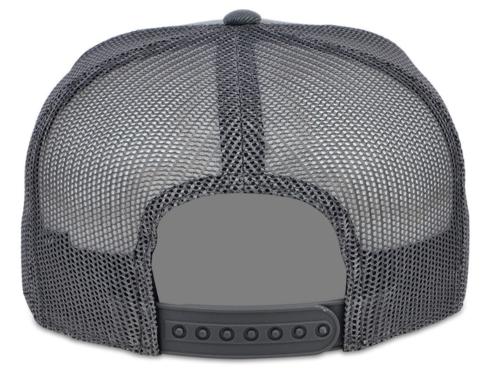 Crowns by Lids Essential 5-Panel Trucker - Charcoal