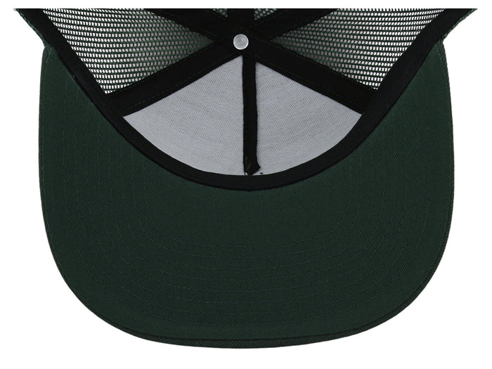 Crowns by Lids Essential 5-Panel Trucker - Dark Green