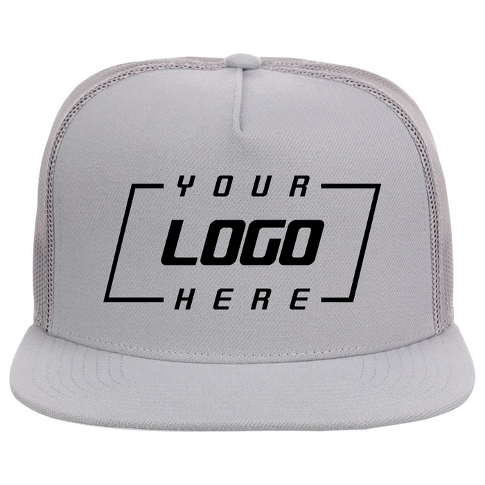 Crowns by Lids Essential 5-Panel Trucker - Grey