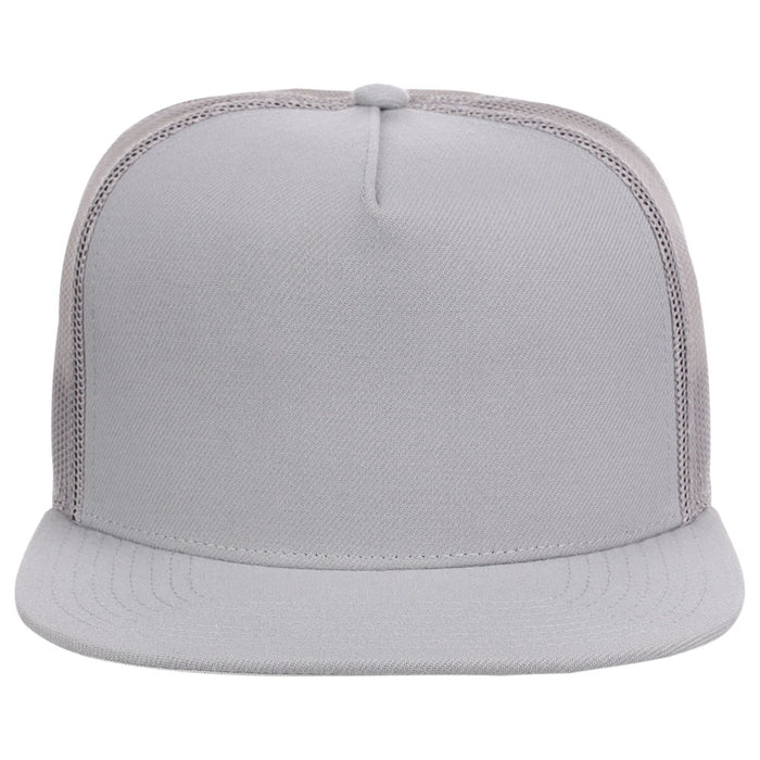 Crowns by Lids Essential 5-Panel Trucker - Grey