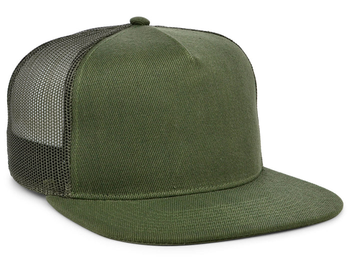 Crowns by Lids Essential 5-Panel Trucker - Olive