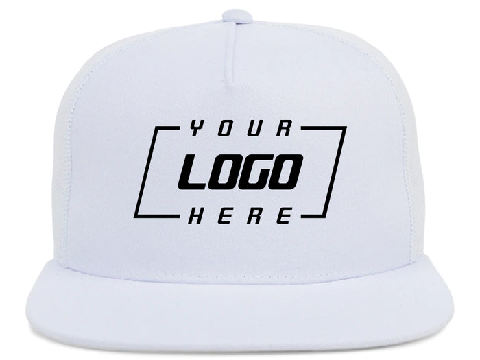 Crowns by Lids Essential 5-Panel Trucker - White