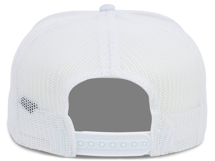 Crowns by Lids Essential 5-Panel Trucker - White