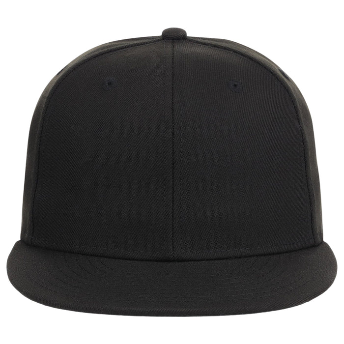Crowns By Lids Full Court Fitted Cap - Black/Black