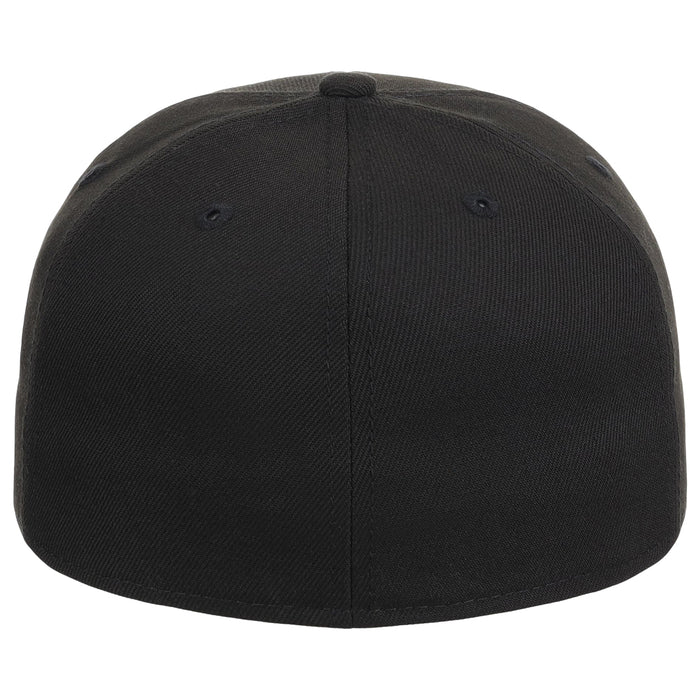 Crowns By Lids Full Court Fitted Cap - Black/Black