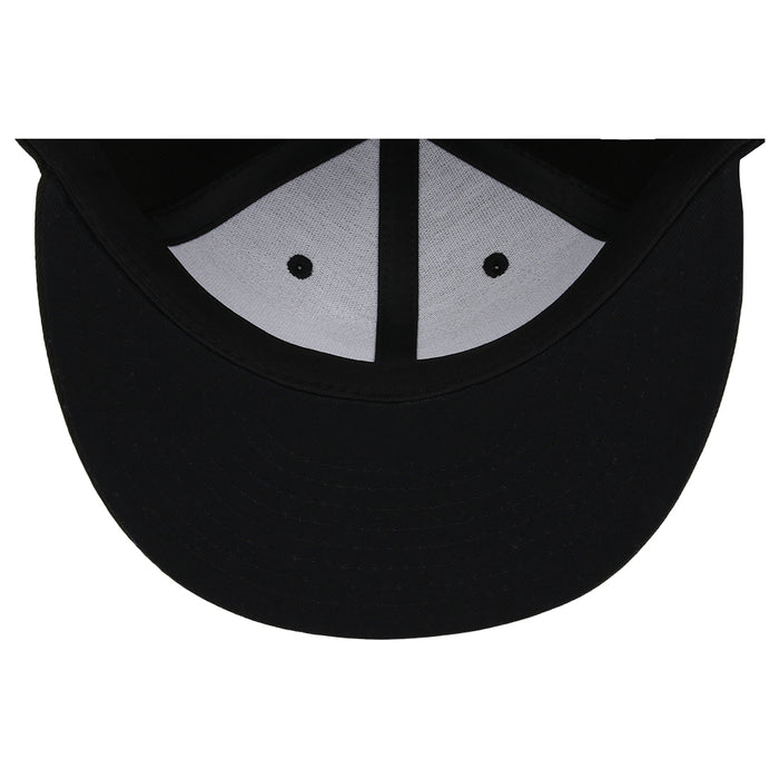 Crowns By Lids Full Court Fitted Cap - Black/Black