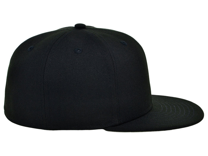 Crowns By Lids Full Court Fitted Cap - Black/Grey