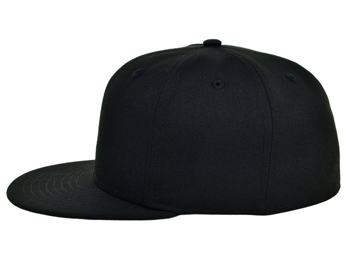 Crowns By Lids Full Court Fitted Cap - Black/Grey