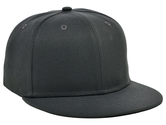 Crowns By Lids Full Court Fitted Cap - Charcoal