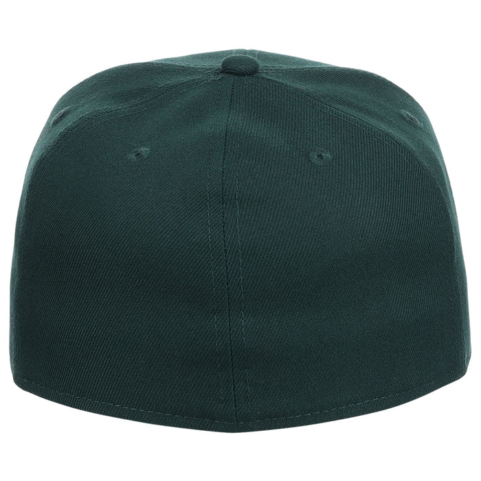 Crowns By Lids Full Court Fitted Cap - Dark Green