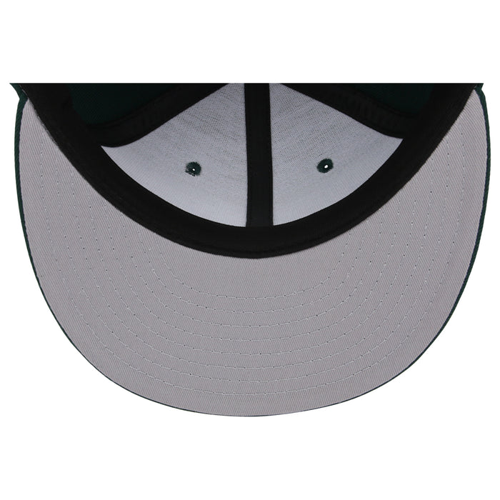 Crowns By Lids Full Court Fitted Cap - Dark Green