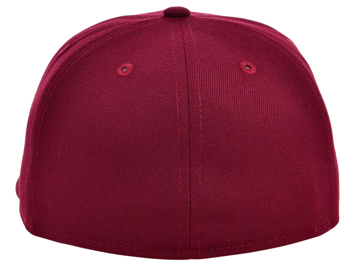 Crowns By Lids Full Court Fitted Cap - Maroon