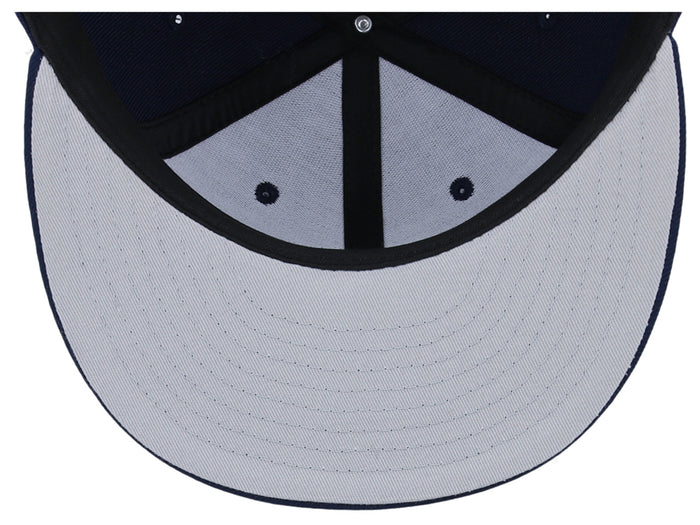 Crowns By Lids Full Court Fitted Cap - Navy