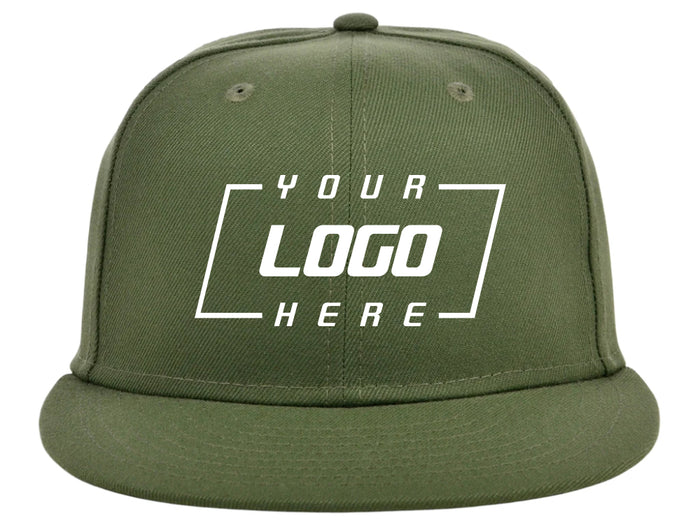 Crowns By Lids Full Court Fitted Cap - Olive