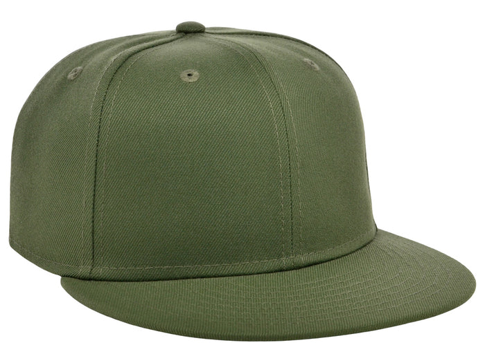 Crowns By Lids Full Court Fitted Cap - Olive