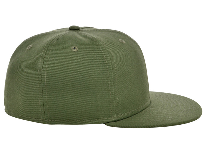 Crowns By Lids Full Court Fitted Cap - Olive