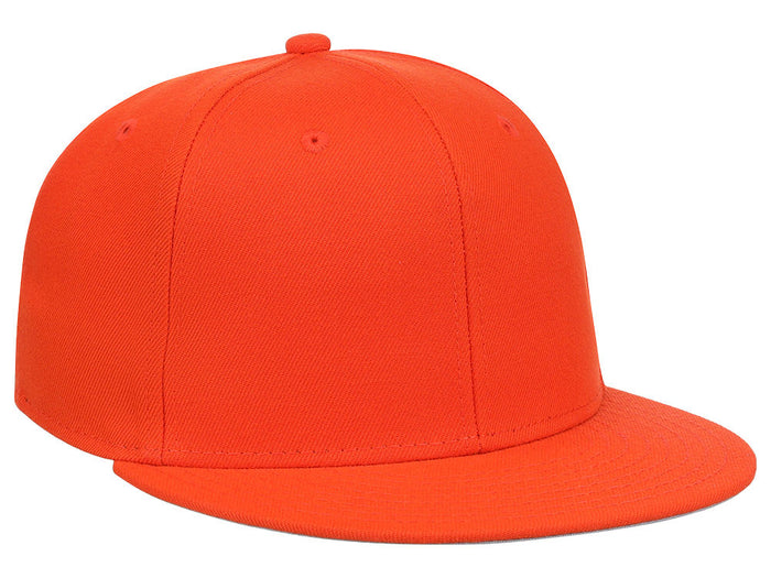 Crowns By Lids Full Court Fitted Cap - Orange