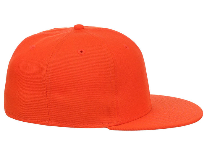 Crowns By Lids Full Court Fitted Cap - Orange