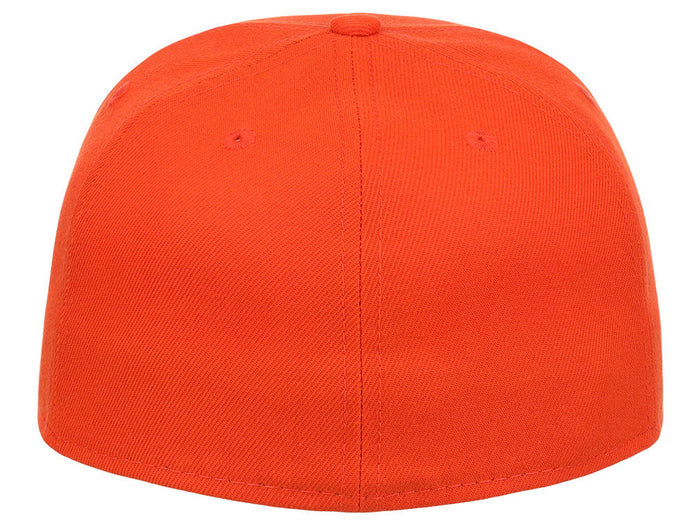 Crowns By Lids Full Court Fitted Cap - Orange