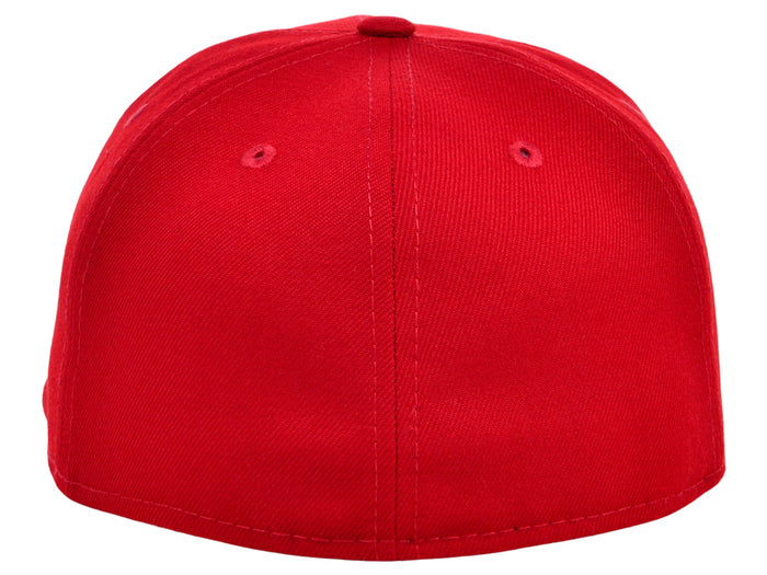 Crowns By Lids Full Court Fitted Cap - Red