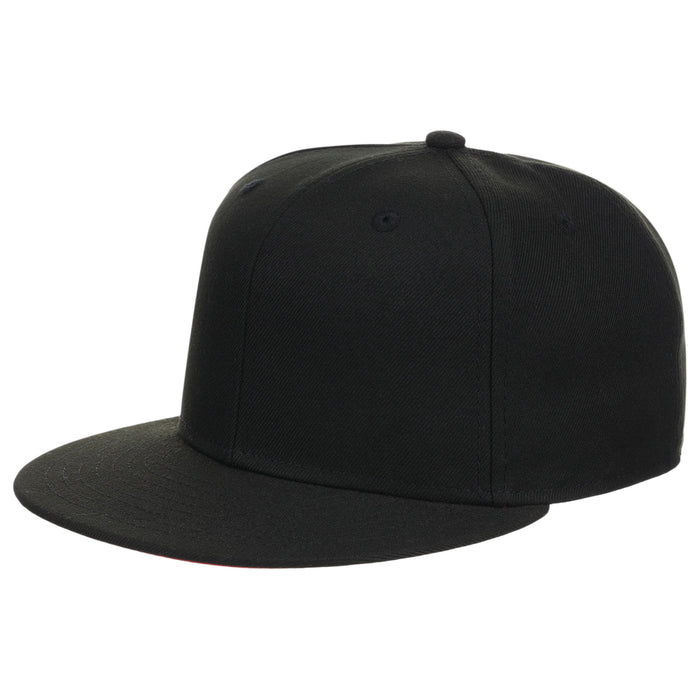 Crowns By Lids Full Court Fitted UV Cap - Black/Red