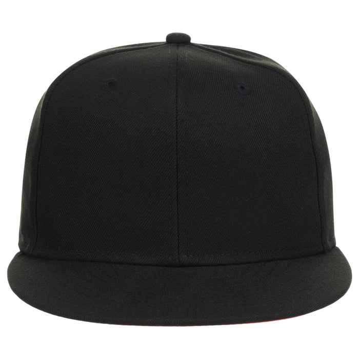 Crowns By Lids Full Court Fitted UV Cap - Black/Red