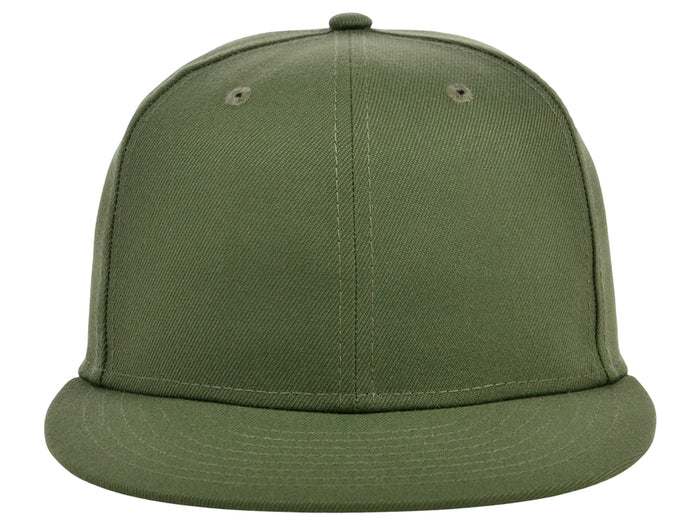 Crowns By Lids Full Court Fitted UV Cap - Olive/Camo