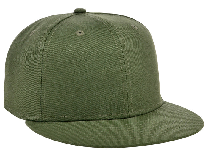 Crowns By Lids Full Court Fitted UV Cap - Olive/Camo